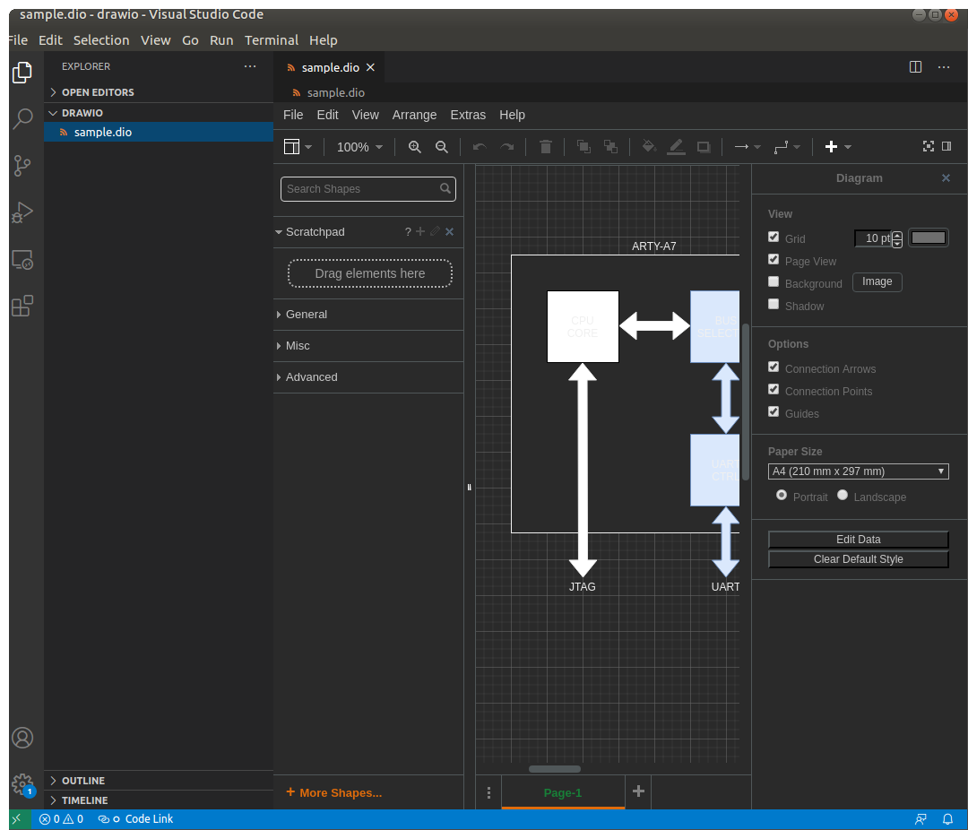 ファイルオープン